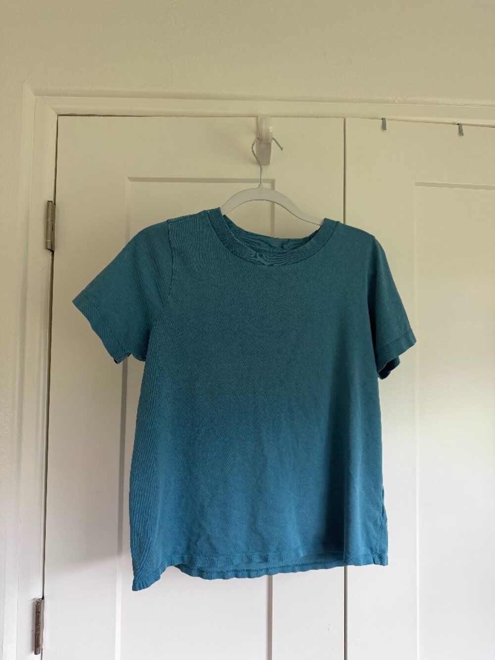 Madewell Cotton Crewneck Tee Blue Medium
